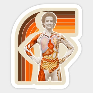 Slim Goodbody // Retro TV FanArt Tribute Sticker